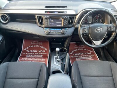 2017 Toyota RAV 4 GXL 2.5-liter 4-cylinder Petrol Engine Blackish Blue Color SUV