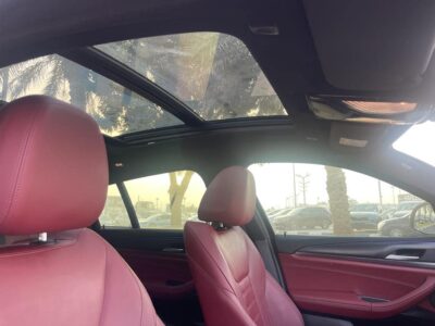 2021 BMW X4 xDrive30i M Sport 2.0L turbocharged 4 Cylinder Petrol Engine Black Red SUV