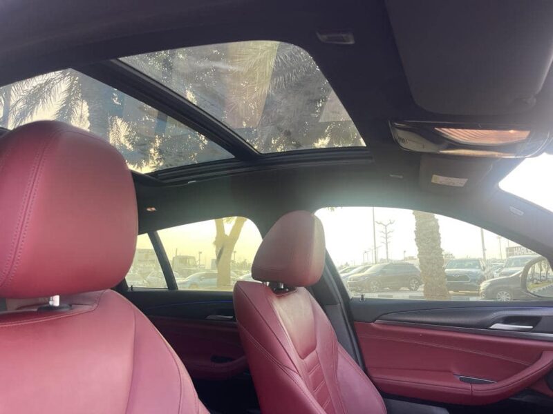 2021 BMW X4 xDrive30i M Sport 2.0L turbocharged 4 Cylinder Petrol Engine Black Red SUV