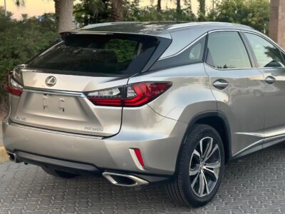 2017 Lexus RX350 Platinum 3.5 Liters 6 Cylinders Petrol Engine Gold Brown Luxury SUV