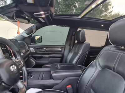 2020 Dodge Ram 1500 Limited 3.0 Litres V6 EcoDiesel Engine Red Black Pickup Truck