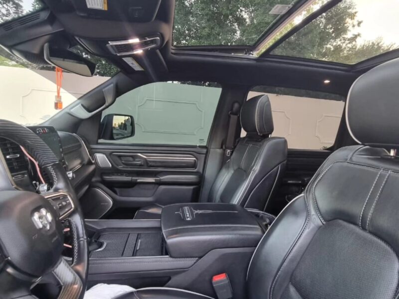 2020 Dodge Ram 1500 Limited 3.0 Litres V6 EcoDiesel Engine Red Black Pickup Truck