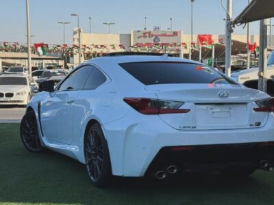 2016 Lexus RC F Carbon Fiber 5.0 Litres V8 Engine White Red 2-door Luxury Coupe