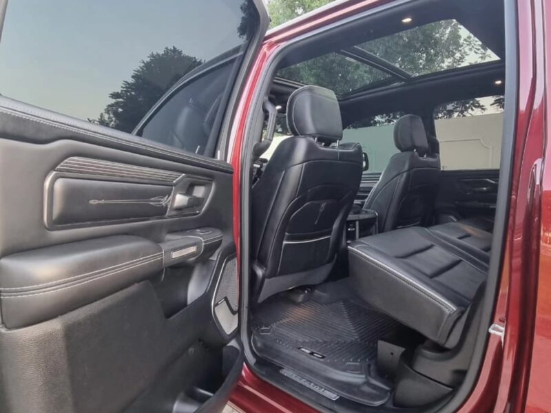 2020 Dodge Ram 1500 Limited 3.0 Litres V6 EcoDiesel Engine Red Black Pickup Truck