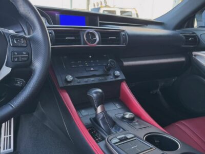 2016 Lexus RC F Carbon Fiber 5.0 Litres V8 Engine White Red 2-door Luxury Coupe