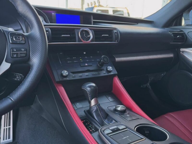 2016 Lexus RC F Carbon Fiber 5.0 Litres V8 Engine White Red 2-door Luxury Coupe