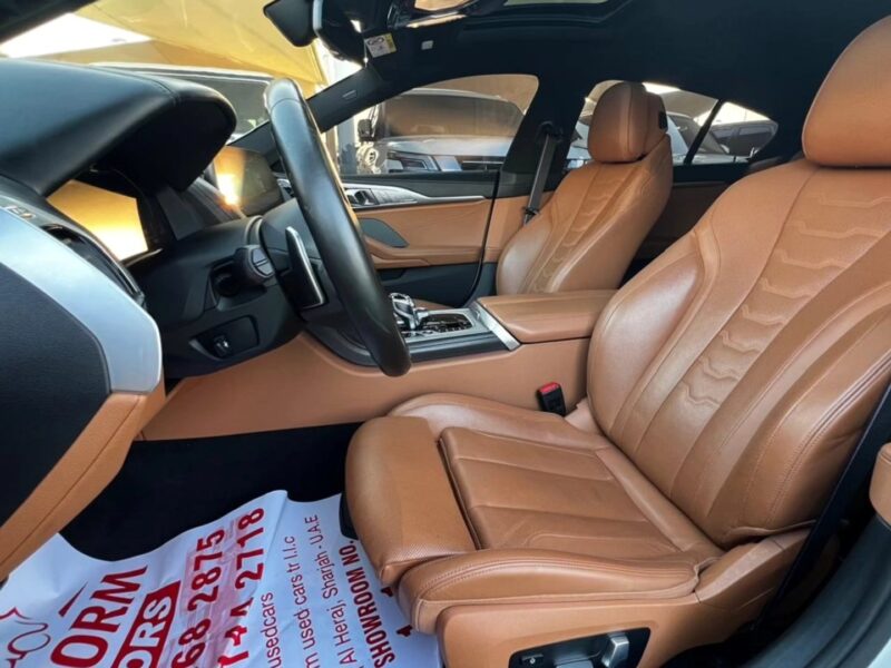 2020 BMW 840i 3.0-liter Inline-6 Cylinder Petrol Engine Grey Tan 2-door Coupe