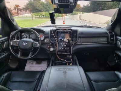 2020 Dodge Ram 1500 Limited 3.0 Litres V6 EcoDiesel Engine Red Black Pickup Truck