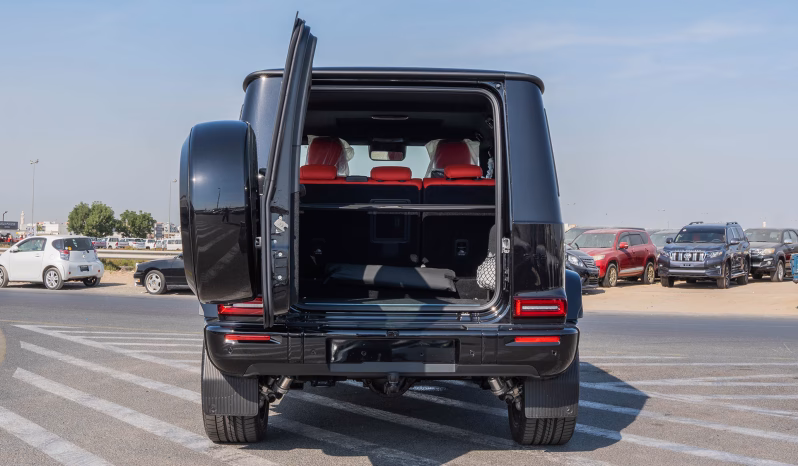 2025 Mercedes-Benz AMG G63 4.0L V8 Bi-Turbo Petrol Black Orange SUV Double Night Package