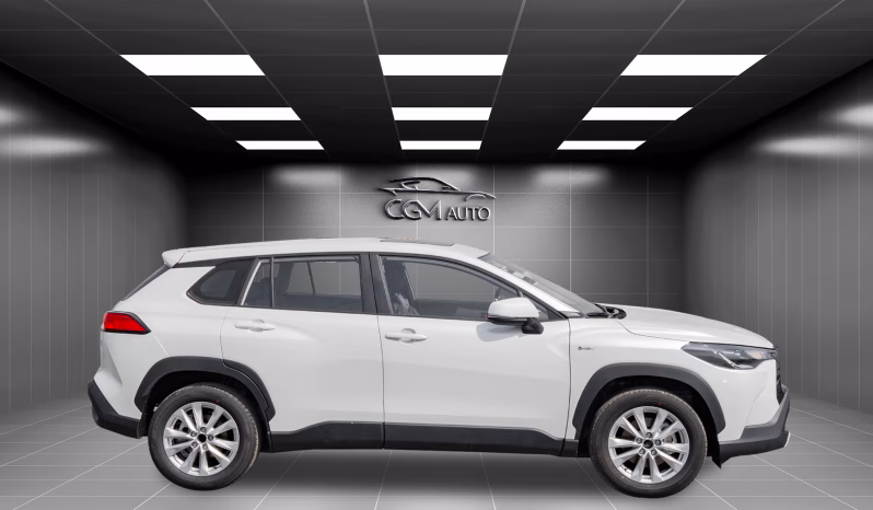 2025 Toyota Corolla Cross 2.0-liter inline 4-cylinder Hybrid​ Engine White Black SUV