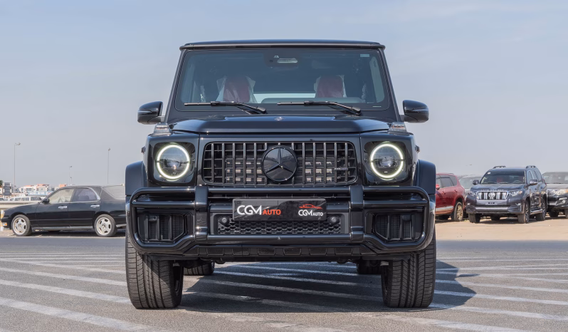 2025 Mercedes-Benz AMG G63 4.0L V8 Bi-Turbo Petrol Black Orange SUV Double Night Package