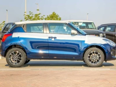 2025 Suzuki Swift GLX 1.2 Liter 3 Cylinders Petrol Engine Blue Grey Hatchback Automatic