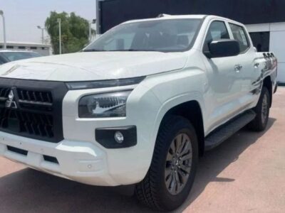 2026 Mitsubishi L200 GLX 2.4-liter Turbocharged Diesel 4 Cylinder Engine White Grey Pickup