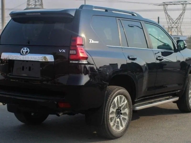 2023 Toyota Prado VX 4.0-liter 1GR-FE V6 Petrol Engine Black SUV Automatic