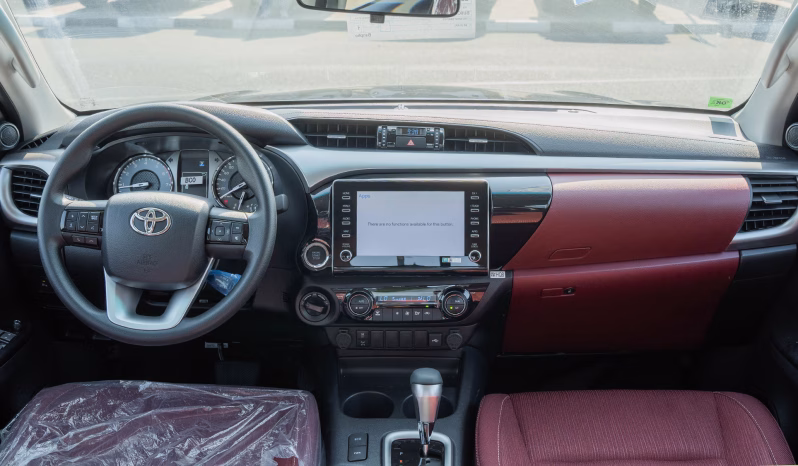 2025 Toyota Hilux TRD SR5 4.0L V6, DOHC, 24-Valve, Dual VVT-i Black Red Pickup Truck