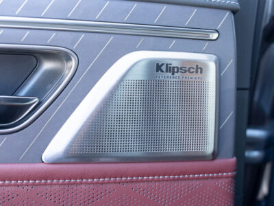 2025 Infiniti QX80 Autograph 3.5-liter V6 Twin-Turbocharged Engine Silver Red SUV