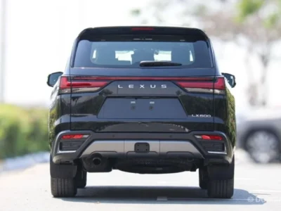 2024 Lexus LX 600 3.5 Liters V6 Turbocharged Petrol Engine Black SUV Automatic