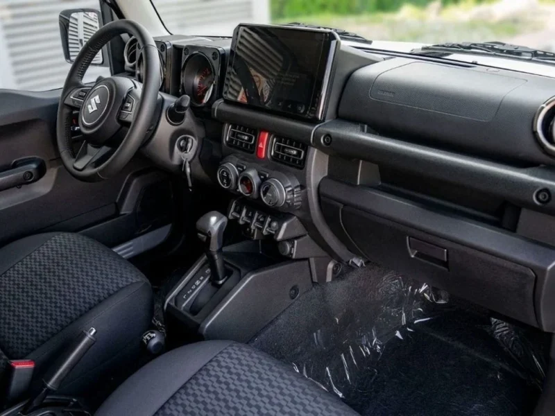 2025 Suzuki Jimny GLX AT 1.5-liter 4 Cylinders Inline Petrol Engine Silver Grey SUV