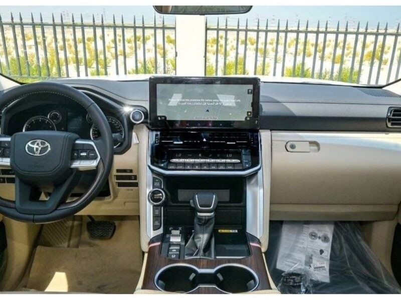 2025 Toyota Land Cruiser GXR 3.5 Liters V6 Twin Turbo Petrol Engine Grey Beige SUV