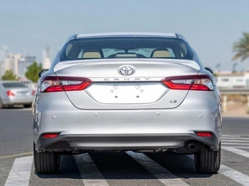 2024 Toyota Camry LE 2.5-liter 4-cylinder Petrol Engine Silver Beige Sedan Automatic GCC