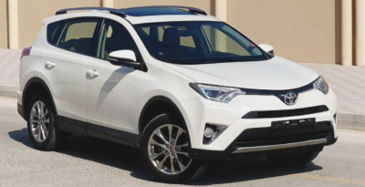2017 Toyota RAV 4 VXR 2.5 Liter 4-cylinder Petrol Engine White Tan SUV Automatic
