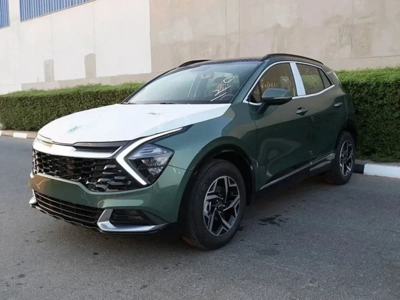 2024 Kia Sportage AT 1.6-liter 4-cylinder Petrol Engine Green Black SUV Automatic FWD
