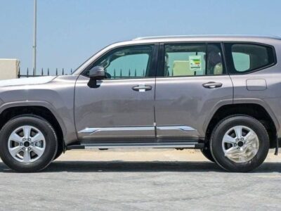 2025 Toyota Land Cruiser GXR 3.5 Liters V6 Twin Turbo Petrol Engine Grey Beige SUV