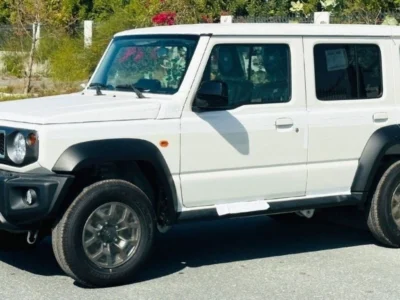 2025 Suzuki Jimny GLX MT 1.5-liter 4 Cylinders Inline Petrol Engine White Black SUV