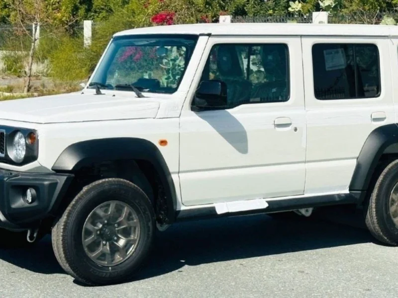 2025 Suzuki Jimny GLX MT 1.5-liter 4 Cylinders Inline Petrol Engine White Black SUV