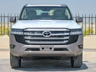 2025 Toyota Land Cruiser GXR 3.5 Liters V6 Twin Turbo Petrol Engine Grey Beige SUV