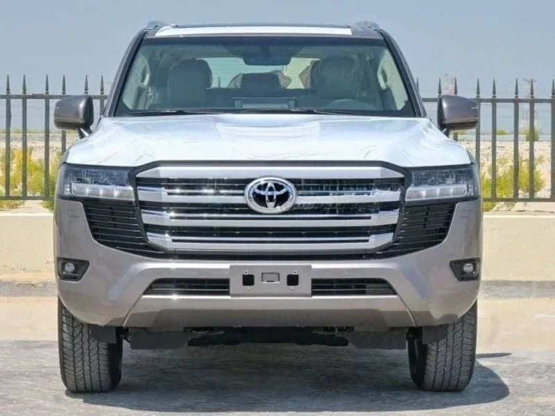 2025 Toyota Land Cruiser GXR 3.5 Liters V6 Twin Turbo Petrol Engine Grey Beige SUV