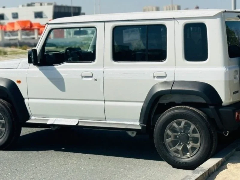 2025 Suzuki Jimny GLX MT 1.5-liter 4 Cylinders Inline Petrol Engine White Black SUV