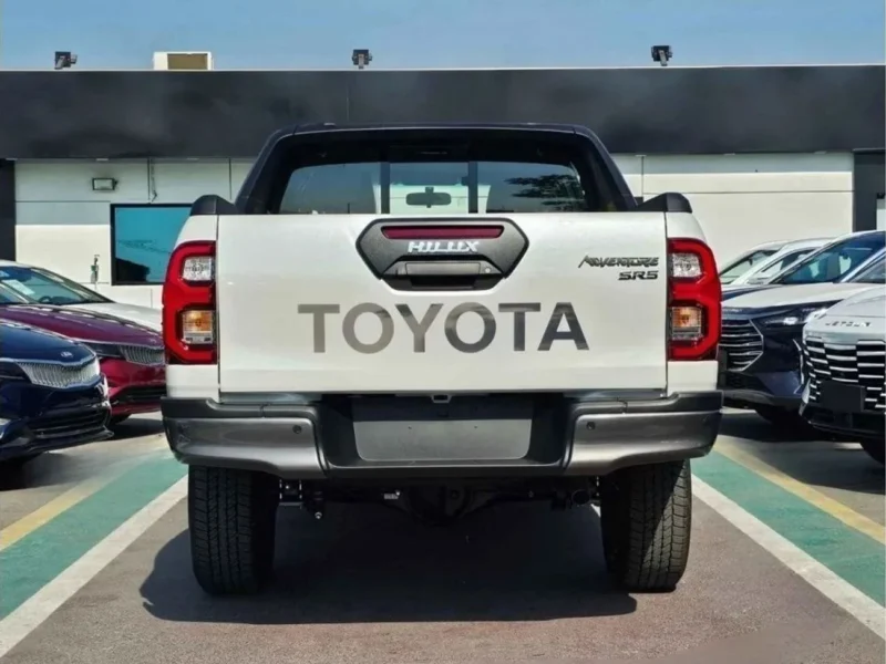 2025 Toyota Hilux Adventure DC 4.0 Liters V6 Petrol Engine White Black Pickup Truck