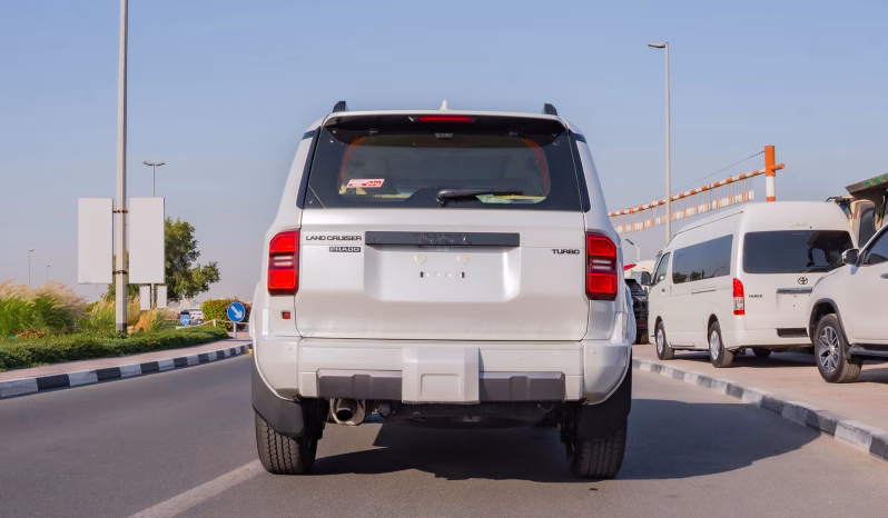 2025 Toyota Land Cruiser Prado VXL 2.4L Turbocharged 4-cylinder Engine​ White Beige SUV