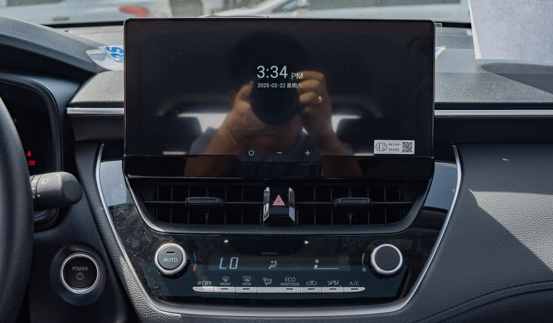 2025 Toyota Corolla Cross 2.0-liter inline 4-cylinder Hybrid​ Engine White Black SUV