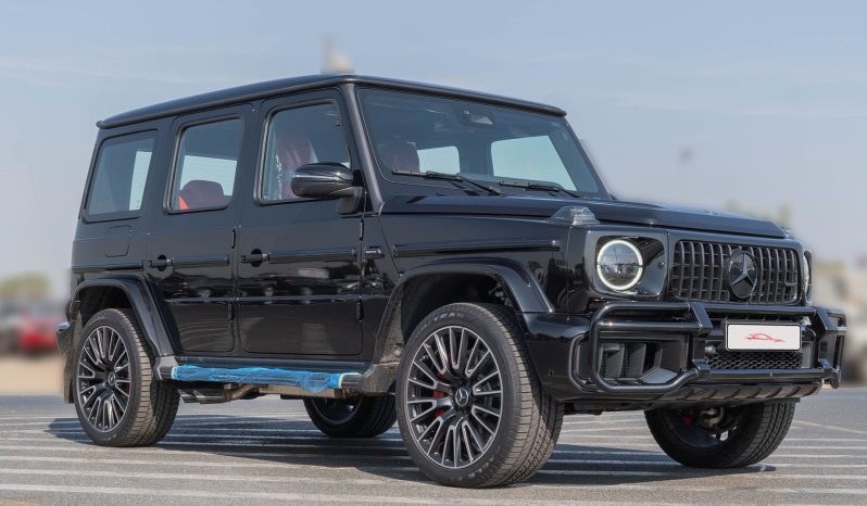 2025 Mercedes-Benz AMG G63 4.0L V8 Bi-Turbo Petrol Black Orange SUV Double Night Package