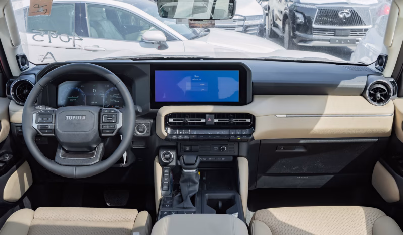 2025 Toyota Land Cruiser Prado VXL 2.4L Turbocharged 4-cylinder Engine​ White Beige SUV