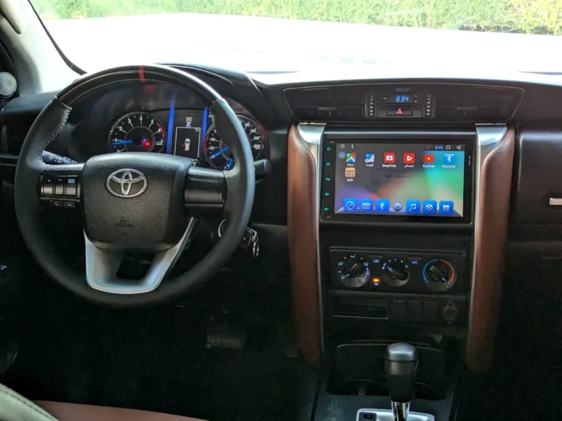 2018 Toyota Fortuner EXR FACELIFTED 2025 GCC Specs V4 2.7L Black Brown SUV