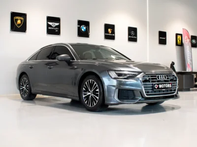 2020 Audi A6 45 TFSI 4 Cylinder Petrol Engine Grey Tan Sedan Korean Specs