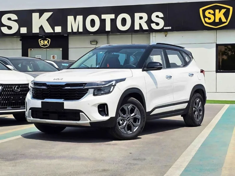 2025 Kia Seltos CVT LUXURY DUAL TONE WITH BLACK ROOF 1.5L V4 White Black SUV