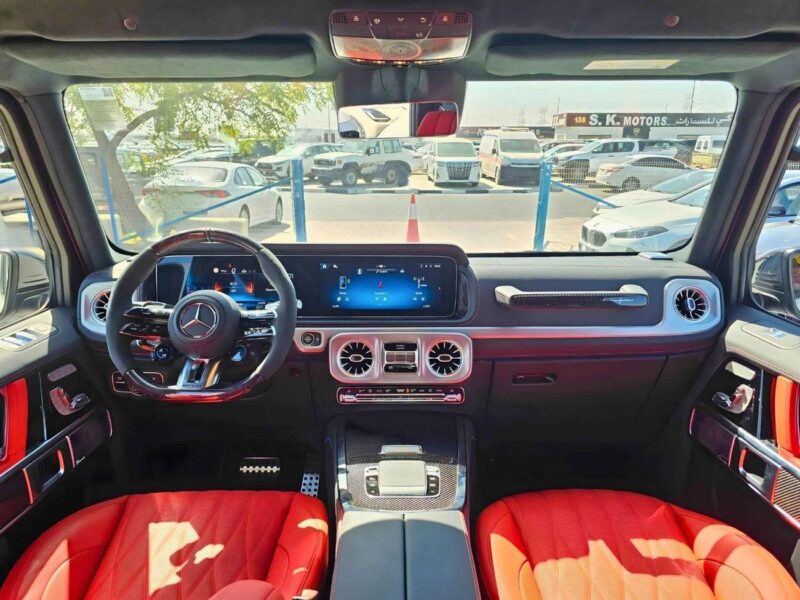 2025 MERCEDES BENZ G63 AMG BITURBO 4.0L V8 PETROL White Orange SUV American Specs