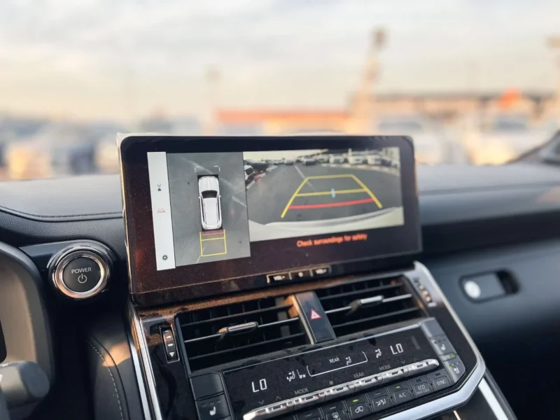 2025 Toyota LC300 3.5T 6 Cylinders Engine VXR Hybrid Highest Spec GCC Black Red SUV