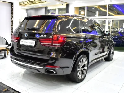 2014 BMW X5 Xdrive50i 8 Cylinder Petrol Engine Brown Beige SUV GCC Specs