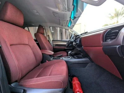 2024 Toyota Hilux SR5 DOUBLE CABIN 4X4 V4 Petrol Engine 2.7L White Red Pickup