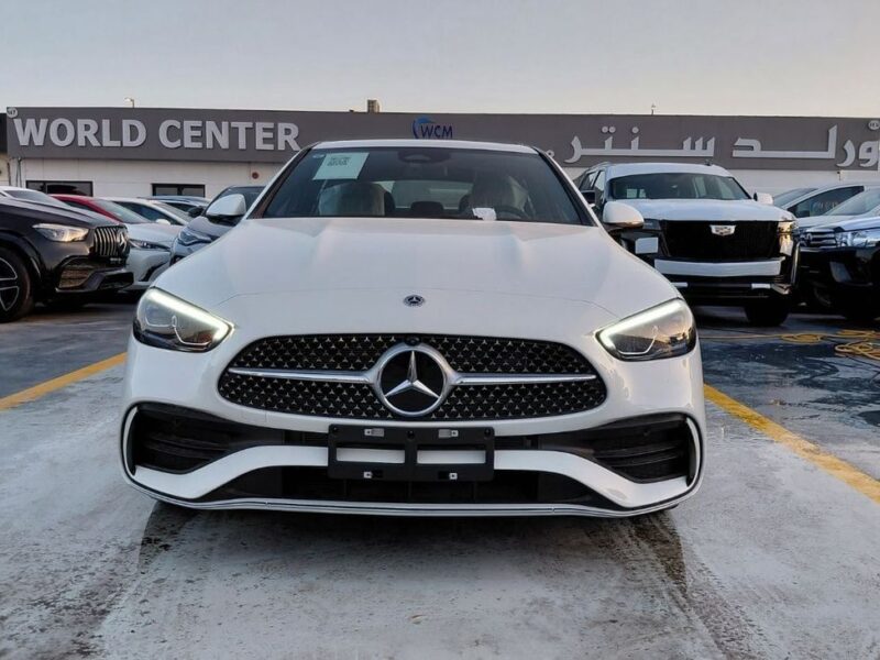 2025 Mercedes-Benz C 200 MERCEDES C200L 1.5L 4 Cylinders Engine White Black Sedan