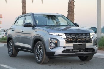 2024 Hyundai Creta 1.5 Liters Inline 4 Cylinders Engine Silver Tan SUV