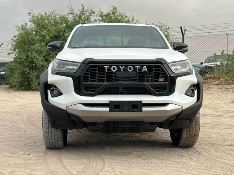 2026 Toyota Hilux GR Sport Full Option Petrol 4.0L 6 Cylinders White Black Pickup