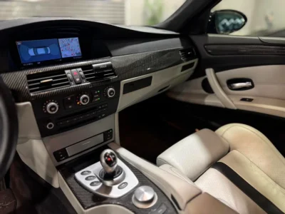 2008 BMW M5 Standard 10 Cylinder Petrol Engine Black White Sedan Korean Specs