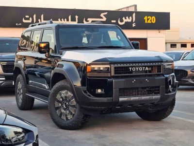 2026 Toyota Prado ADVENTURE TURBO 2.8L V4 Engine DIESEL Black Tan SUV GCC Specs