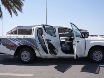 2023 Mitsubishi L200 GL 2.5L 4 Cylinders Double Cab Utility RWD White Grey Pick Up Truck